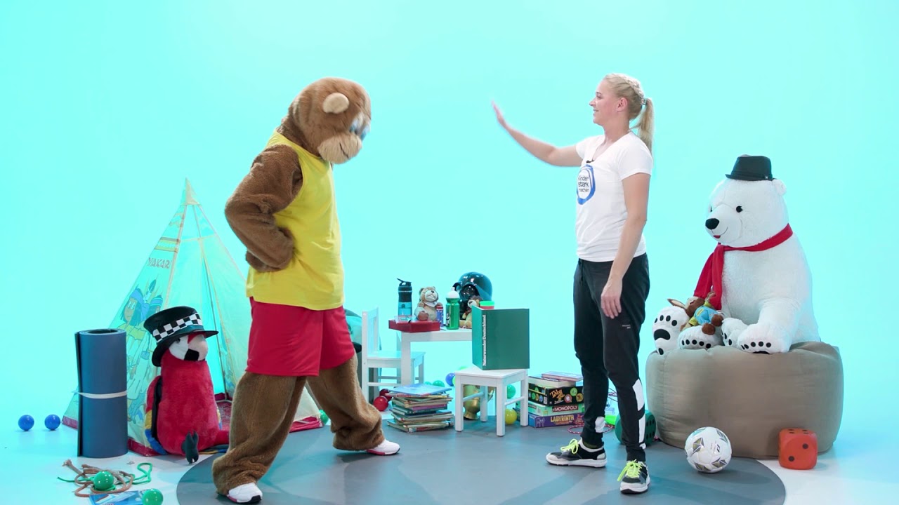 Taffis Turnstunde - Urlaubsgeschichte Kinderturn-Stunde f&uuml;r zuhause mit Taffi und Singa G&auml;tgens