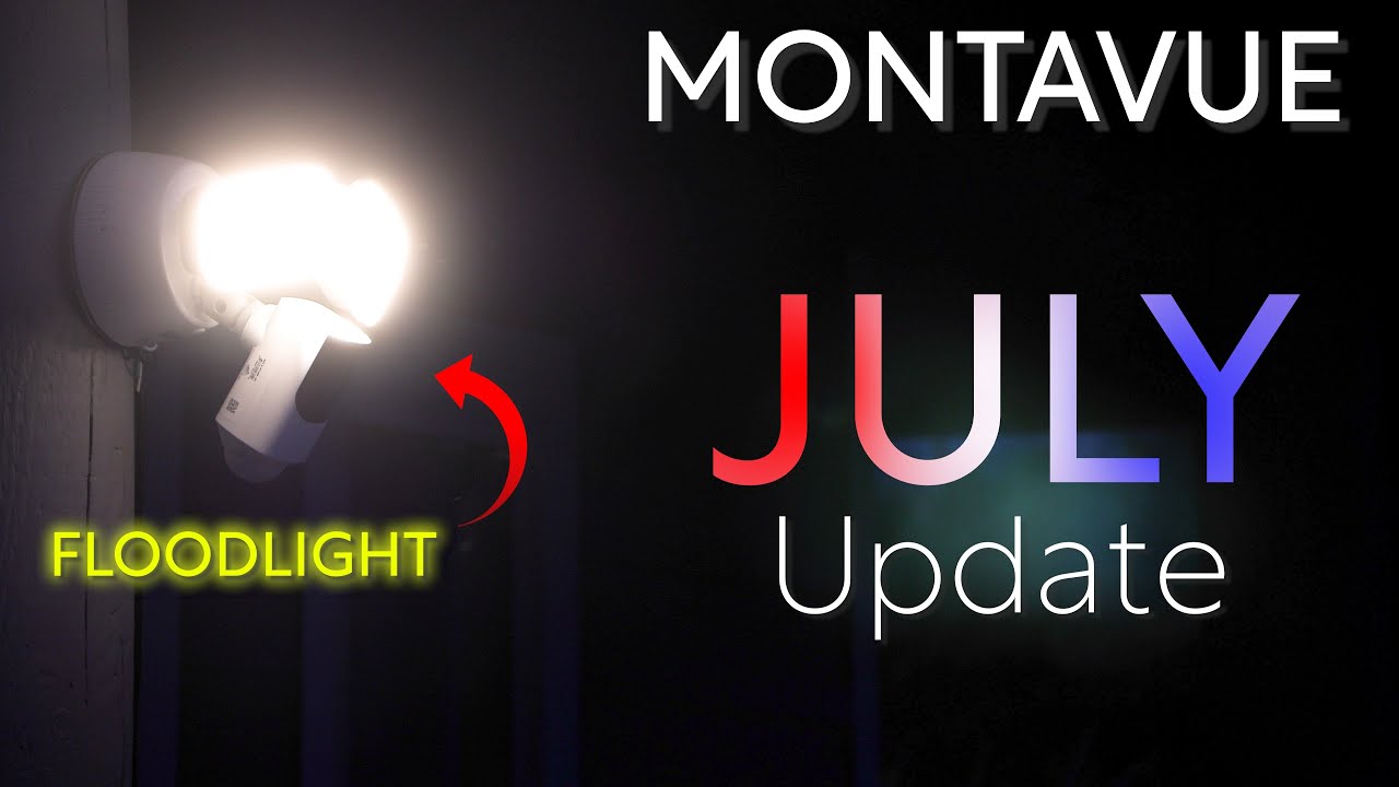 Montavue July Update | Wifi Floodlight Camera, 128 Channel NVRs, New 4K Camera, and more!