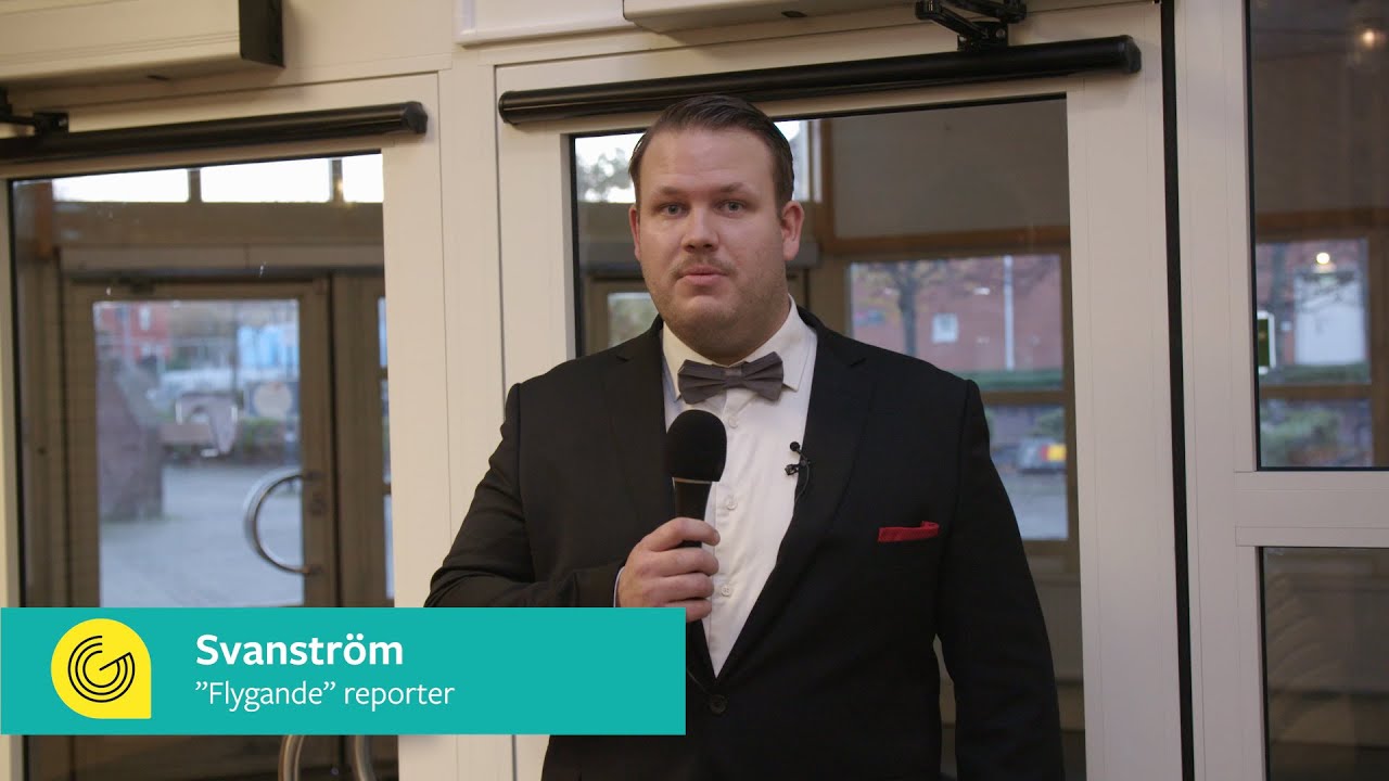 Flygande reporter Svanström på Jenny Nyströmskolan