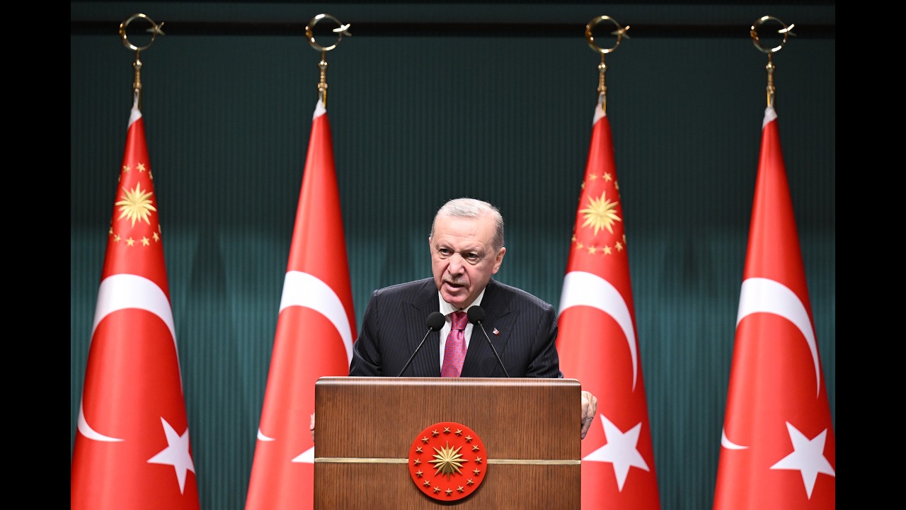 Kabine Toplantısı sonrası basın açıklaması