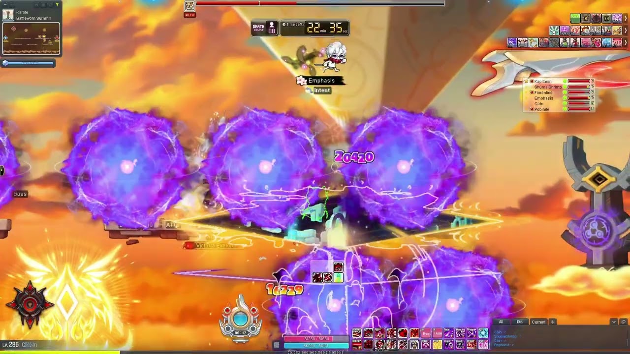 [Maplestory] Kain Kaling/Kalos Bossing