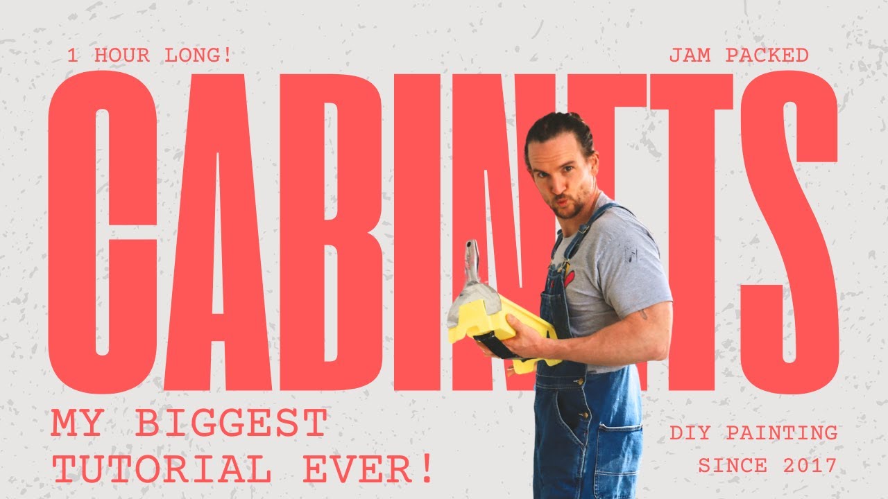 The BEST Cabinet Painting Tutorial You Will Ever See