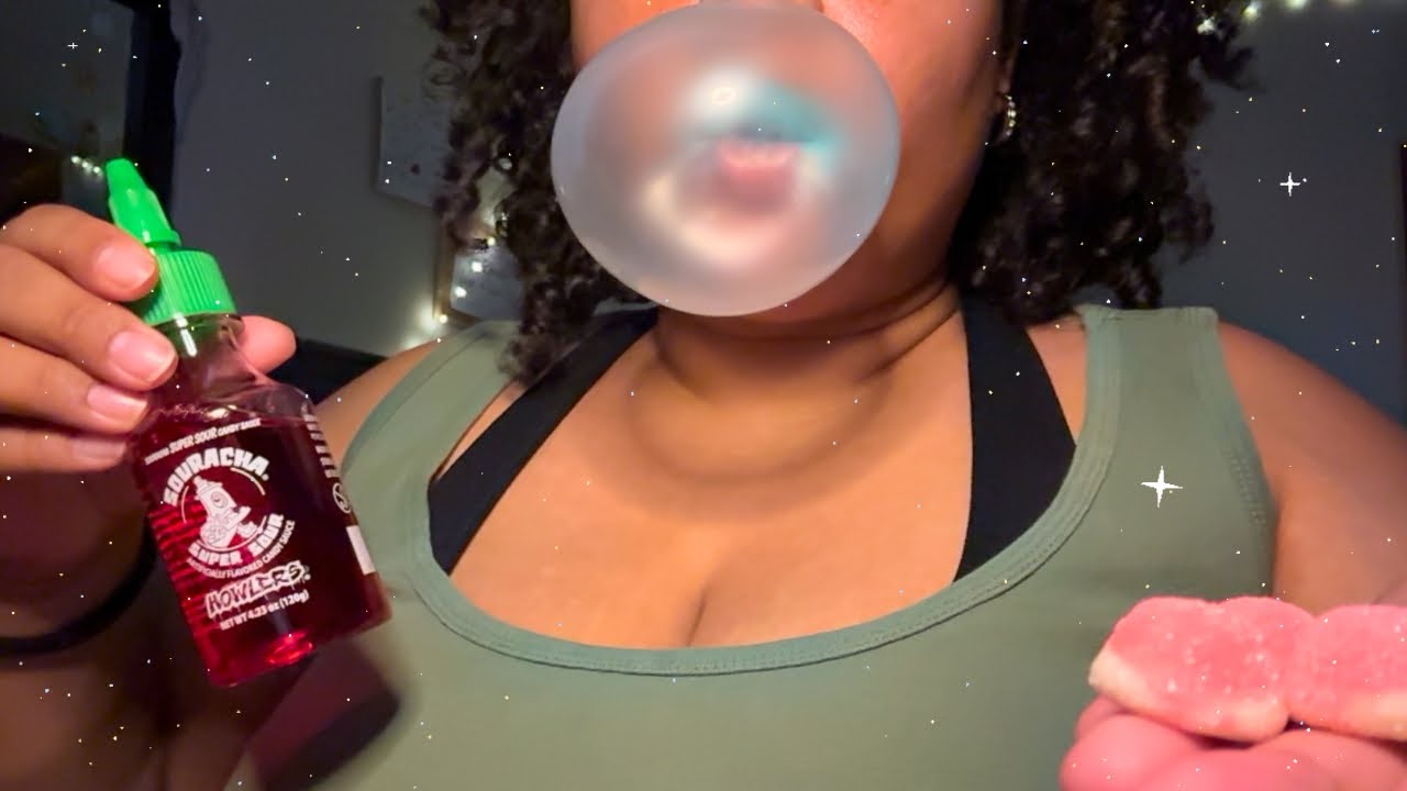 ASMR 🍬 Masticando Chicle *SUPER* cerca del micro|  Gum Chewing