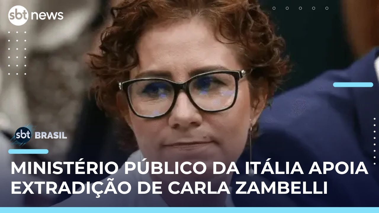 Minist&eacute;rio P&uacute;blico da It&aacute;lia apoia extradi&ccedil;&atilde;o da deputada Carla Zambelli | #SBTBrasil