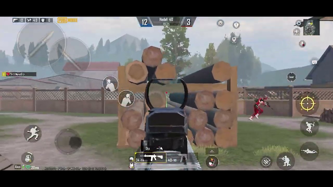 TAKİPÇİMLE M416 VS ATTIM ACIMADIM. (PUBG MOBİLE) 