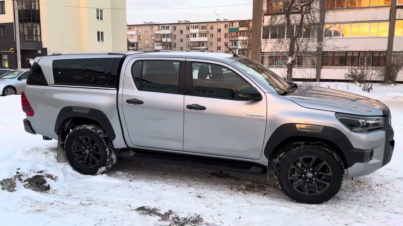 Как в старые-добрые времена: кунг Sammitr TL1 на серебристый Toyota Hilux в максималке!