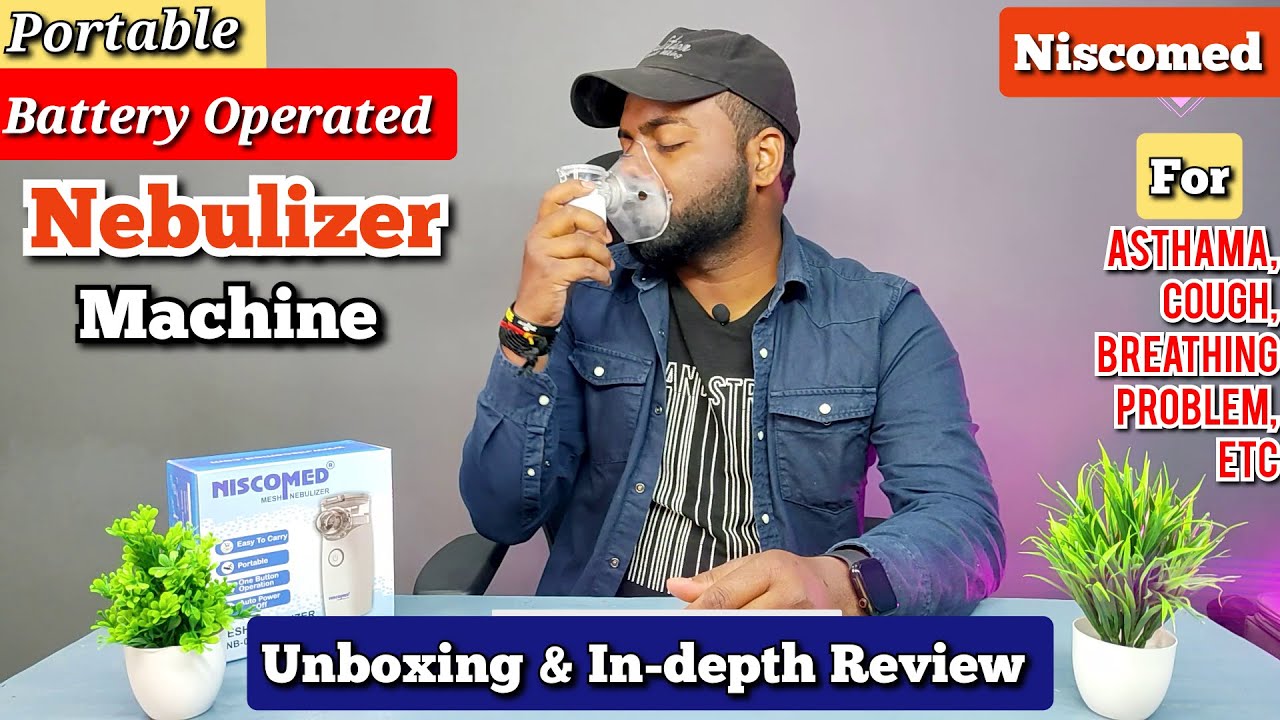 Best Portable Battery Operated Nebulizer | Unboxing And In-Depth Review | Niscomed 🔥🔥