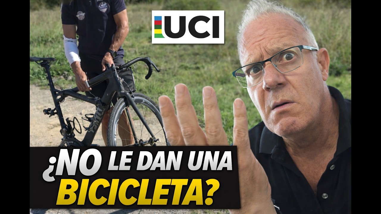Ciclista uruguayo pierde su bicicleta en accidente ¿y las bicicletas que dona la UCI para quién son?