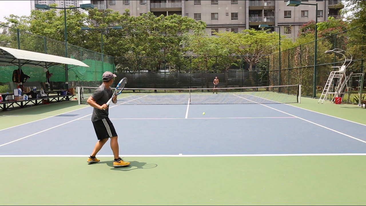 Singles Tennis Saigon, Vietnam. (Practice Set) USTA 4.5 (low) VTF 850