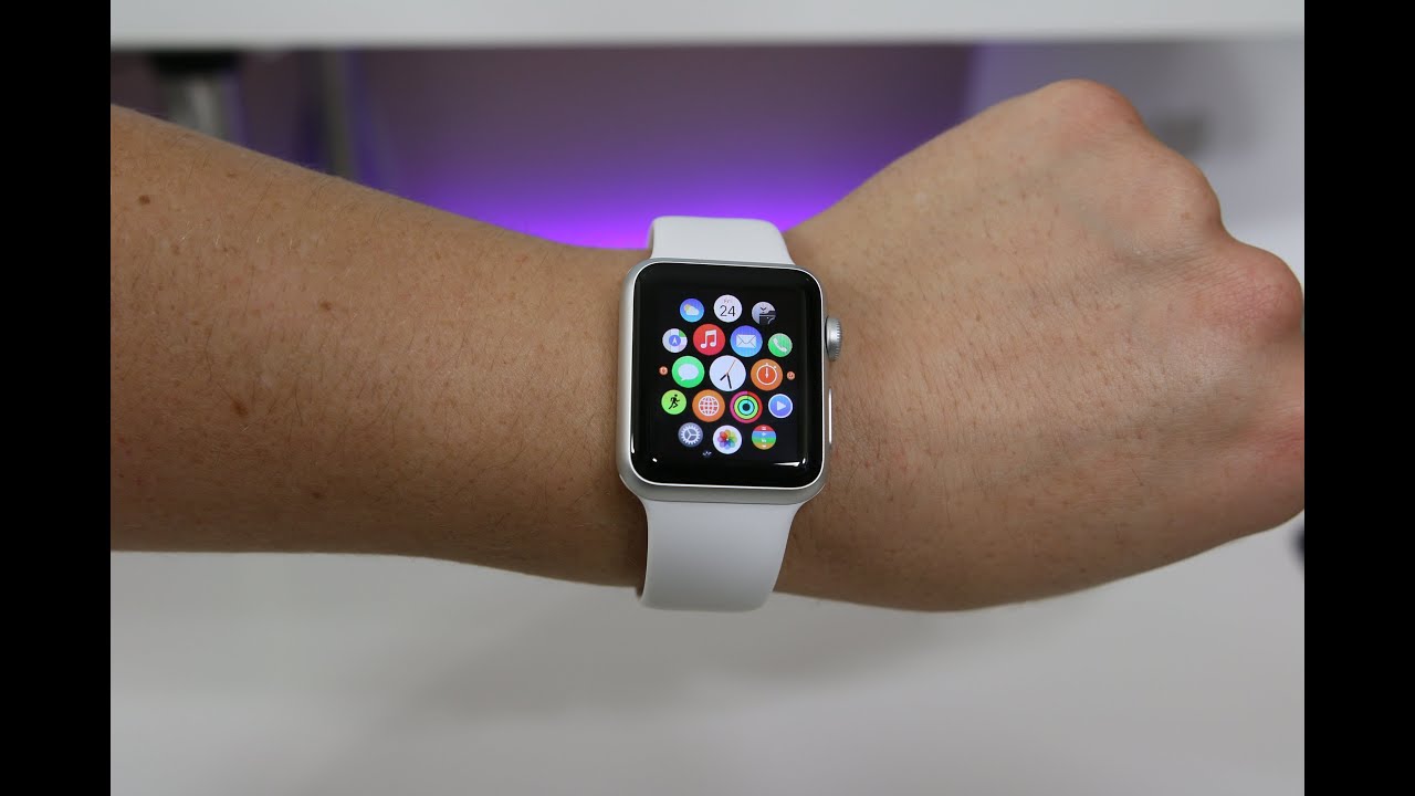Apple Watch Sport Unboxing -  White 38mm Aluminum