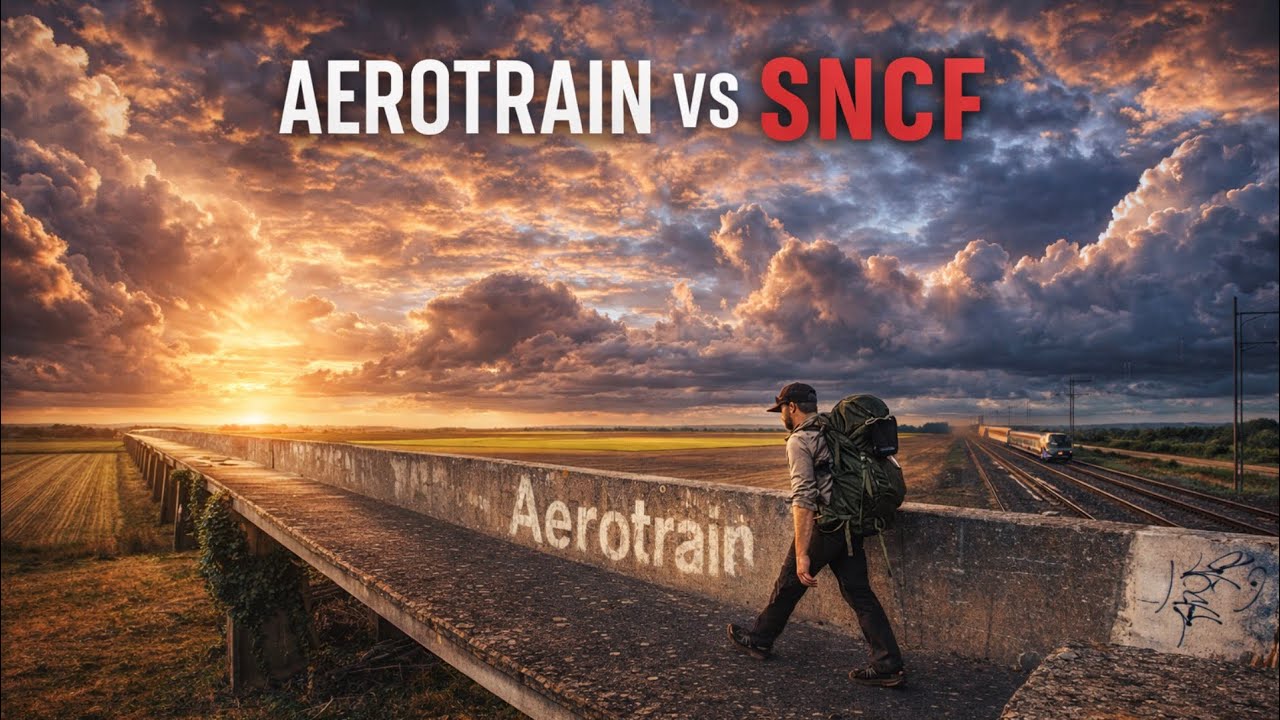 AEROTRAIN VS SNCF - J'explore le champs de bataille.