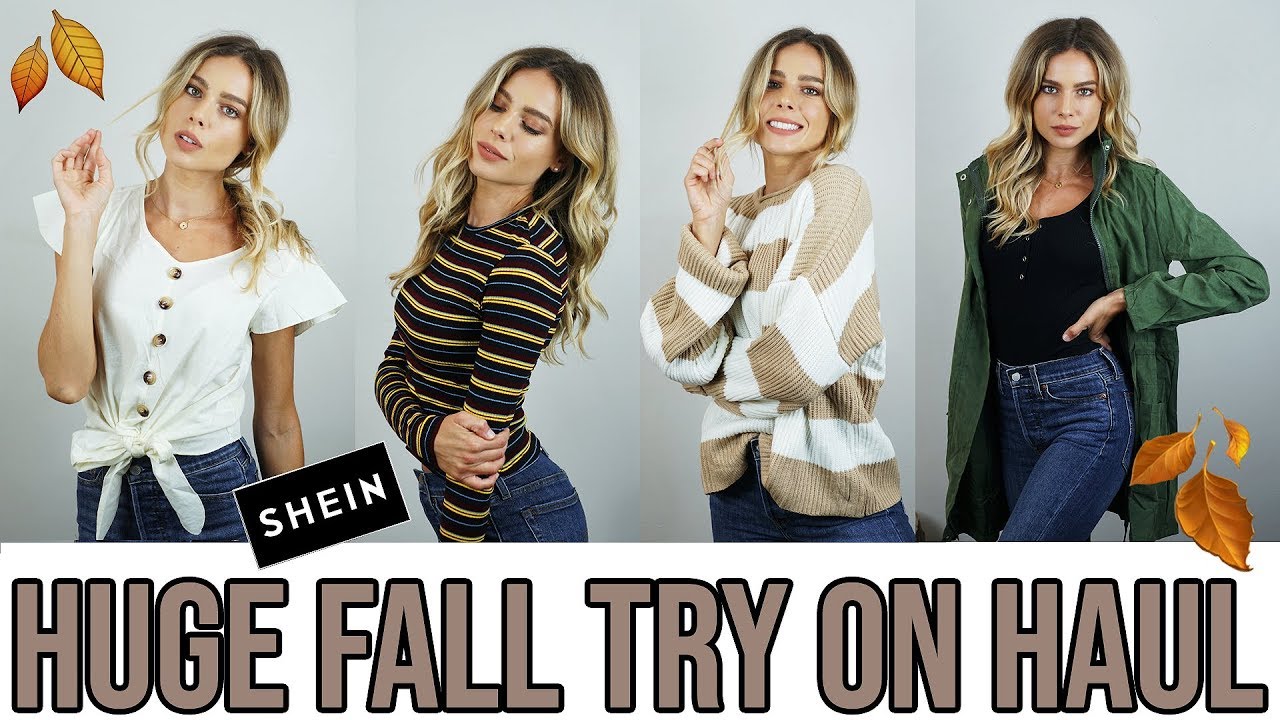 HUGE FALL CLOTHING TRY ON HAUL 2019  - SHEIN REVIEWS || Dani Marie