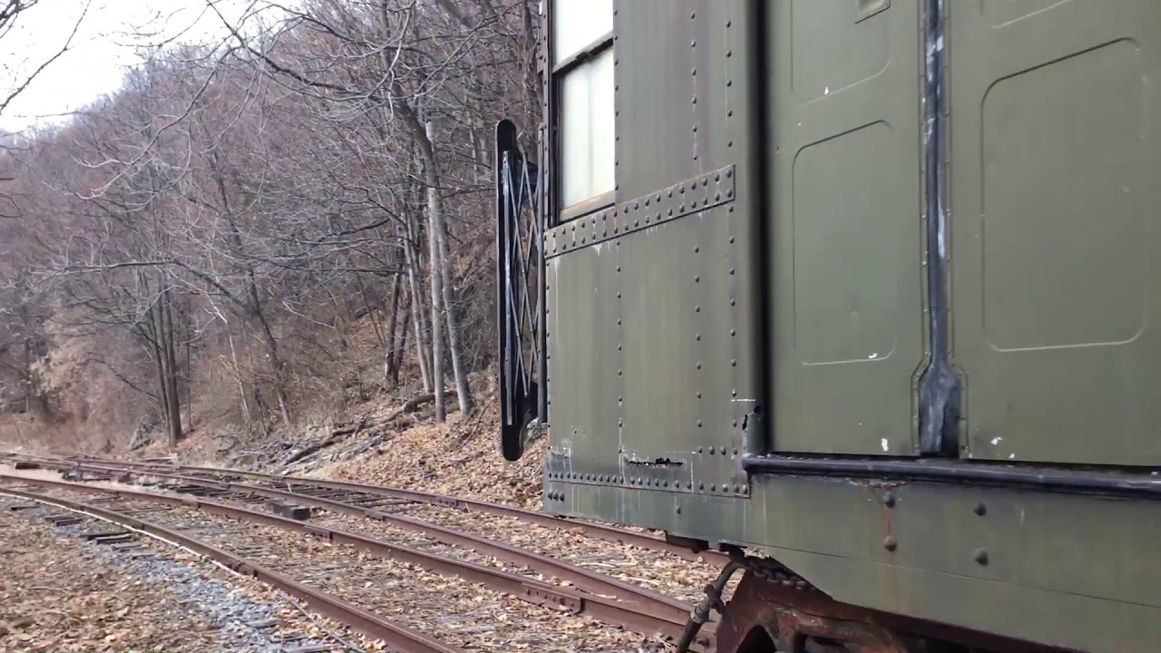IND R4 825 subway car being moved at TMNY