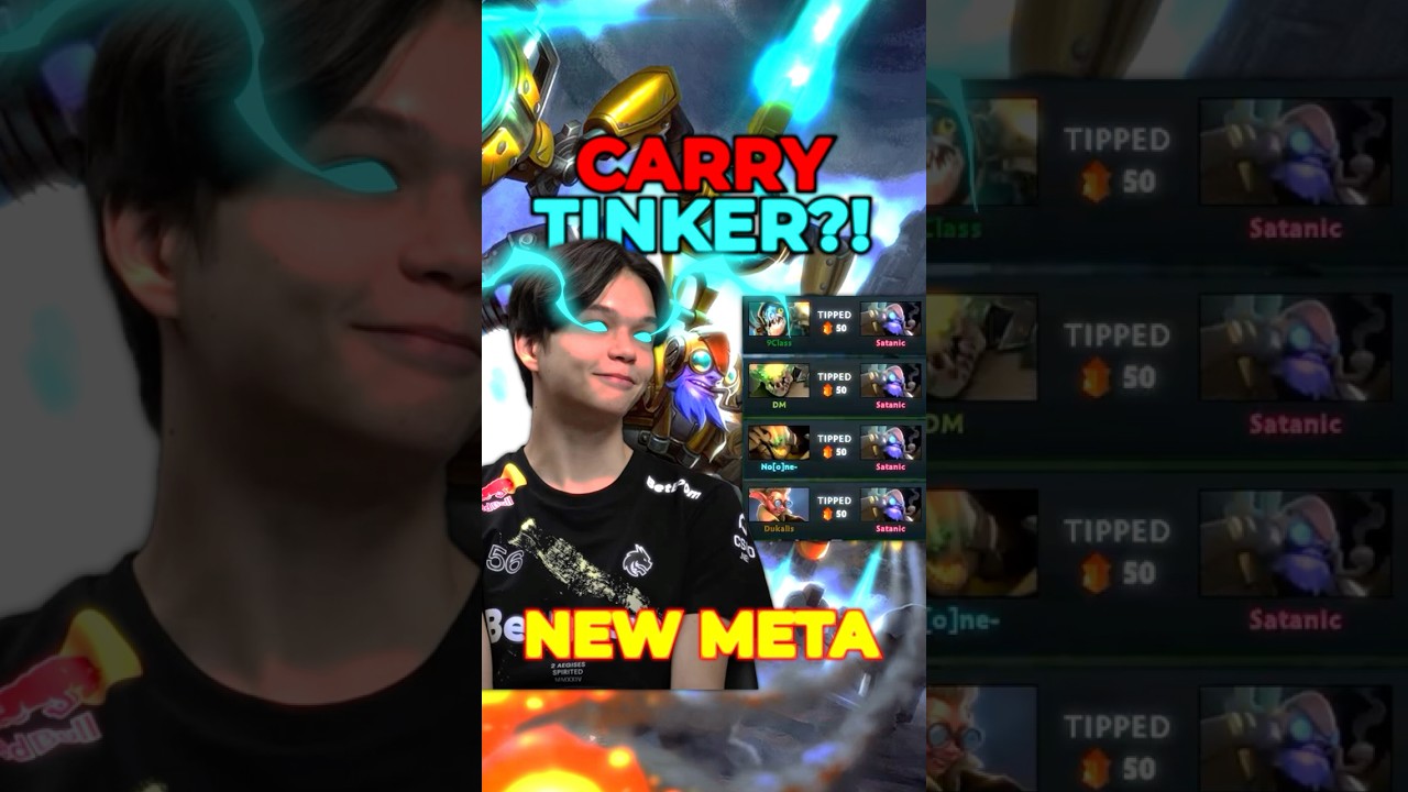 NEW META?! Satanic&rsquo;s Carry Tinker DESTROYS Dota 2  #dota2