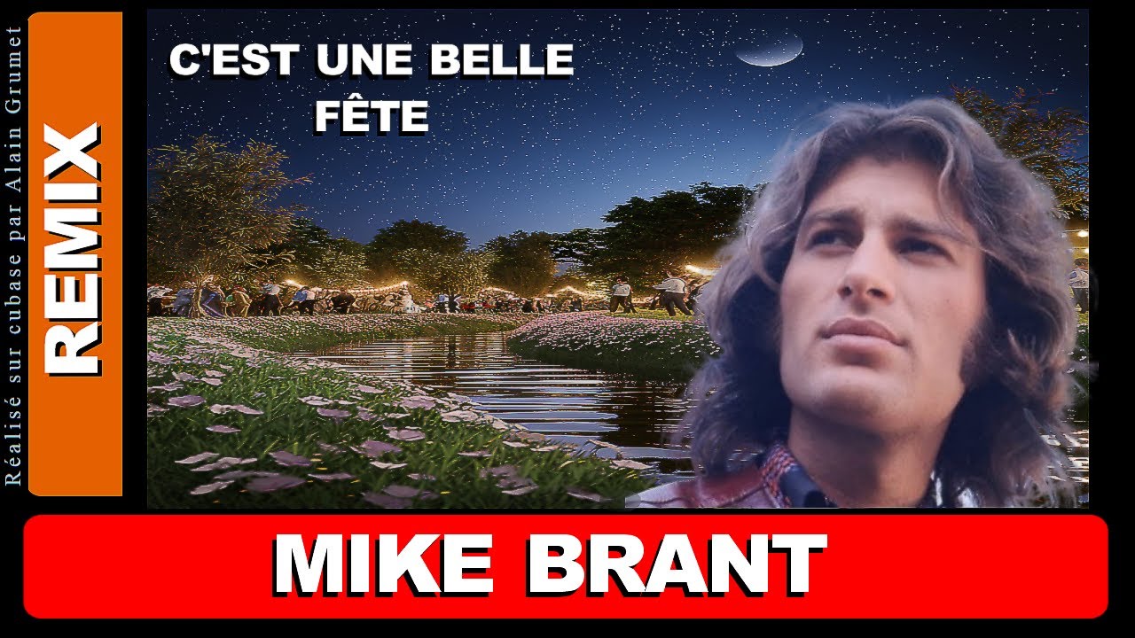 Mike Brant - C'est une belle fête remix rare #mikebrant