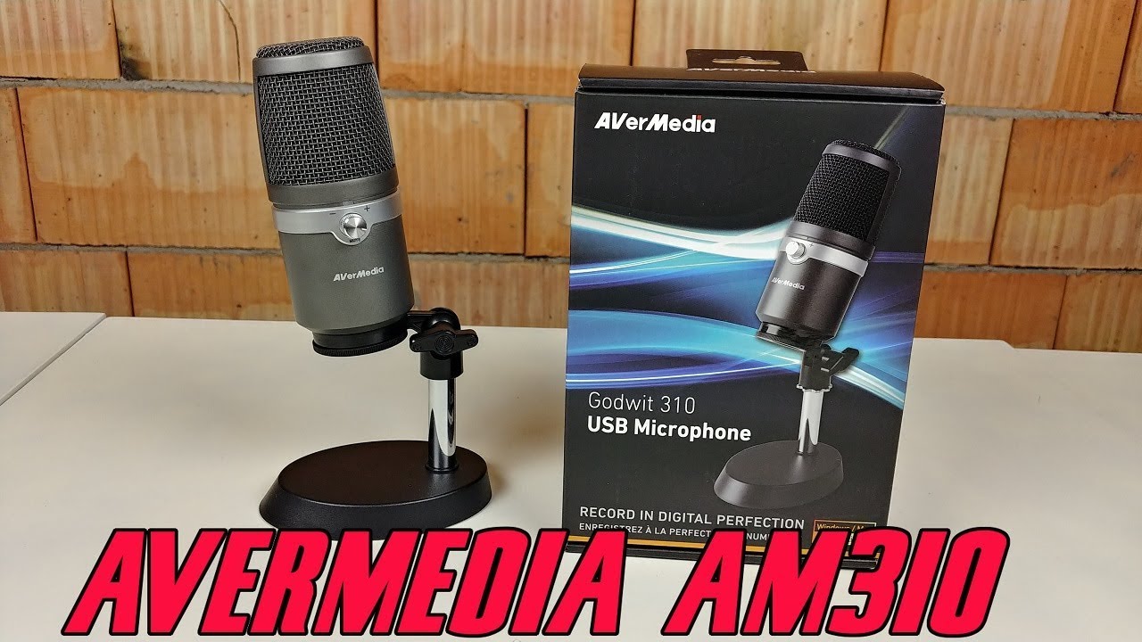 AVerMedia AM310 - test, recenzja, review mikrofonu pojemnościowego USB dla streamer&oacute;w i youtuber&oacute;w