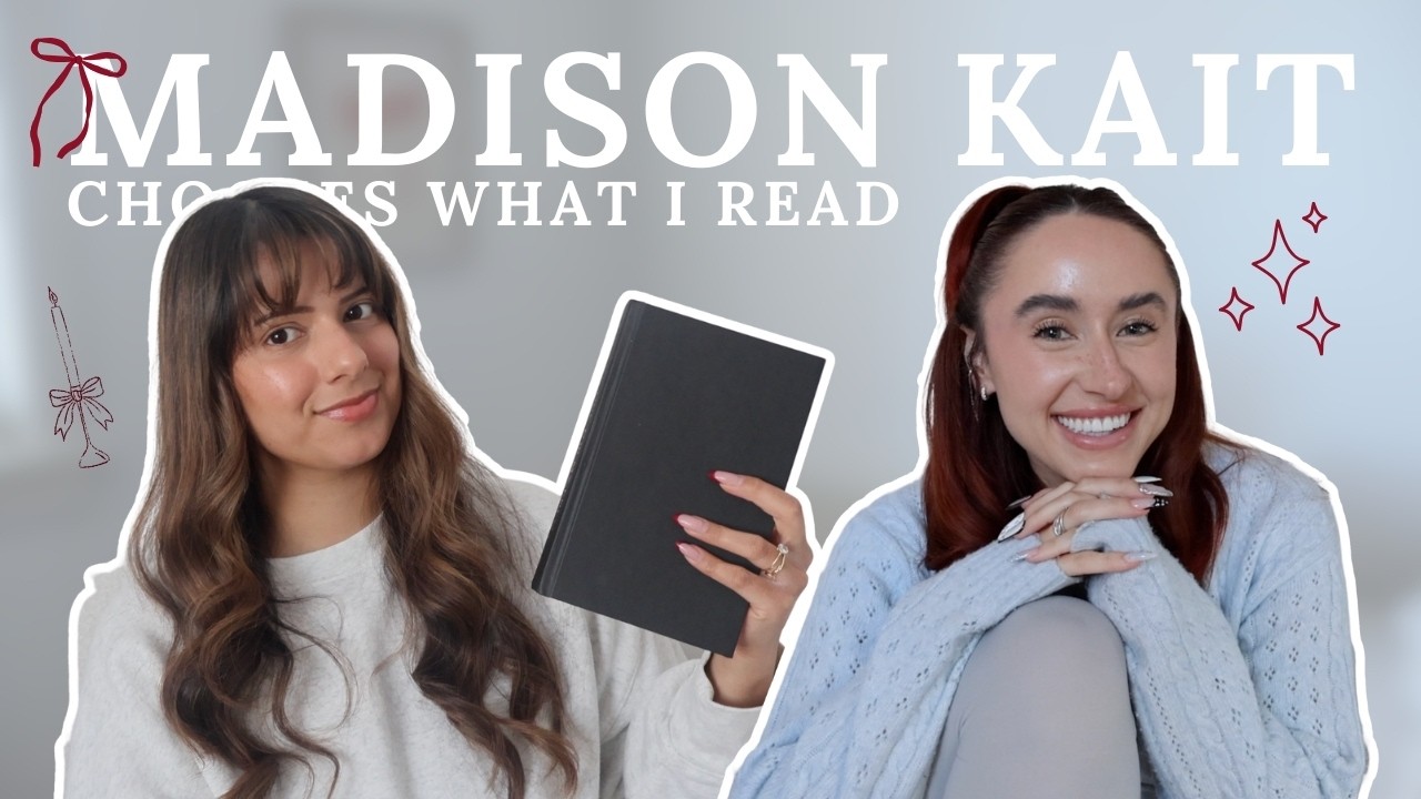 booktubers choose what I read featuring @madisonkait