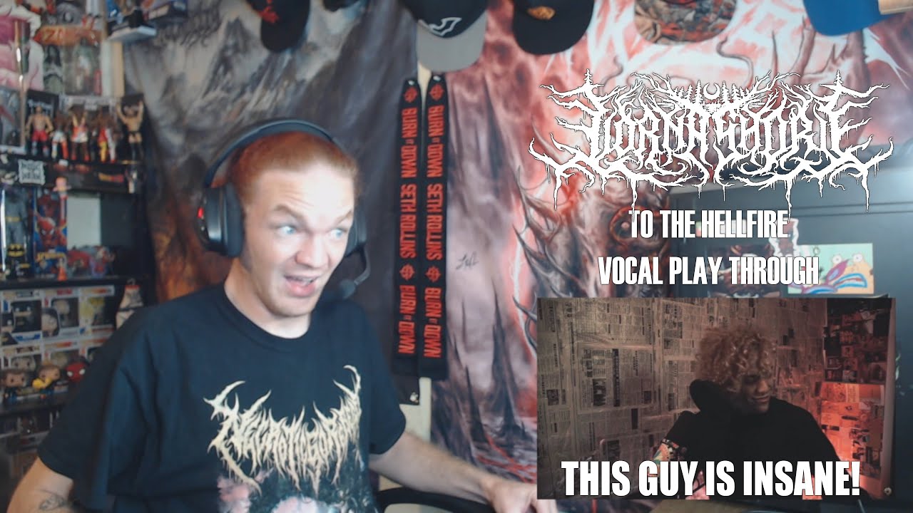 Lorna Shore - To The Hellfire (One Take Vocal Playthrough) Reaction!