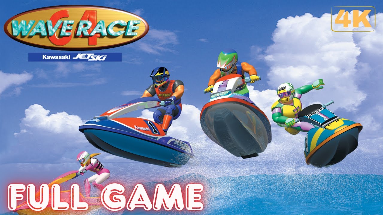 WAVE RACER 64 | Full Game 4K | Gameplay Walkthrough