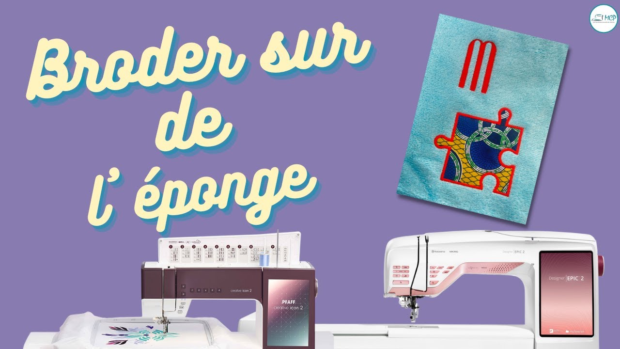 Replay cours en live - Broder sur de l'éponge