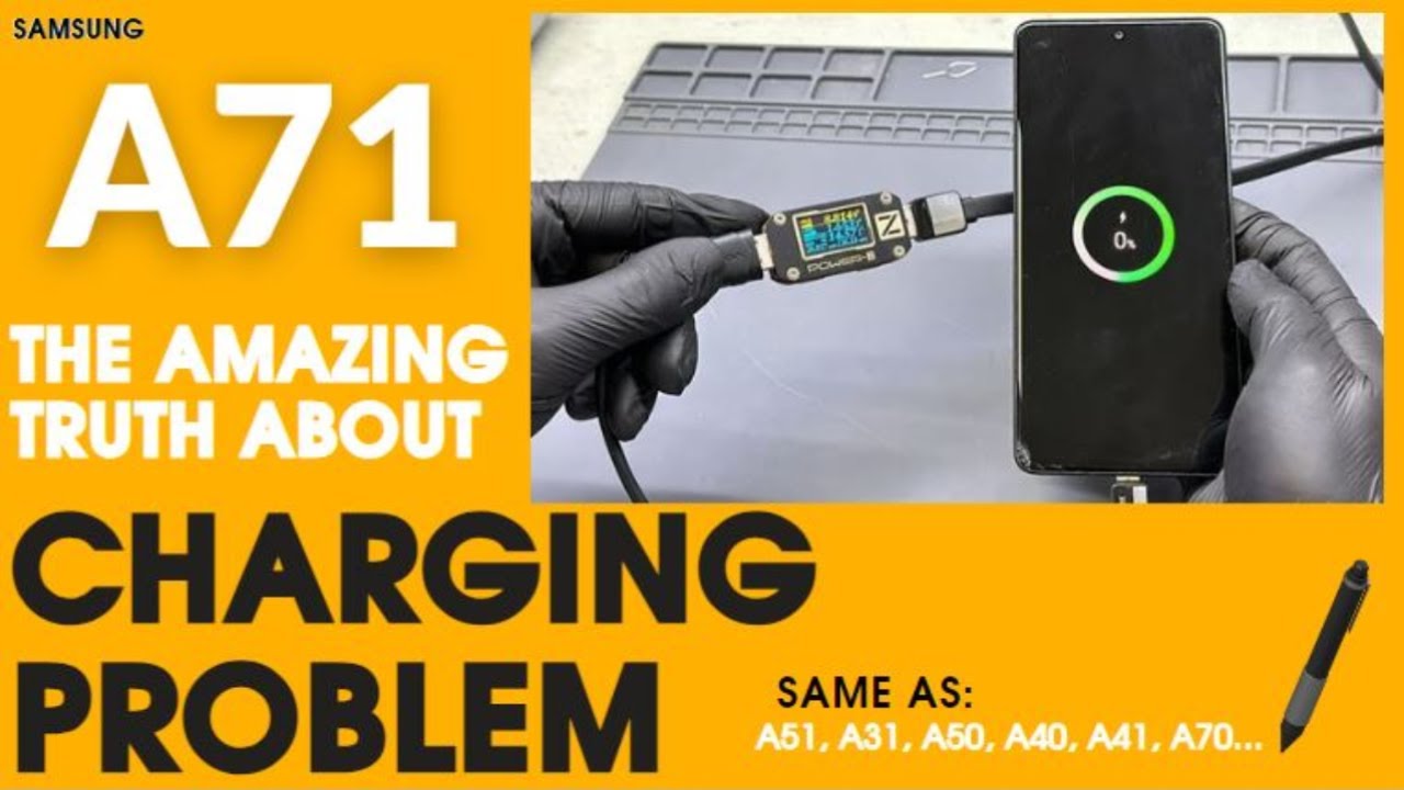 Fix Samsung A71 Charging Issue /solution is same as A51, A31, And more