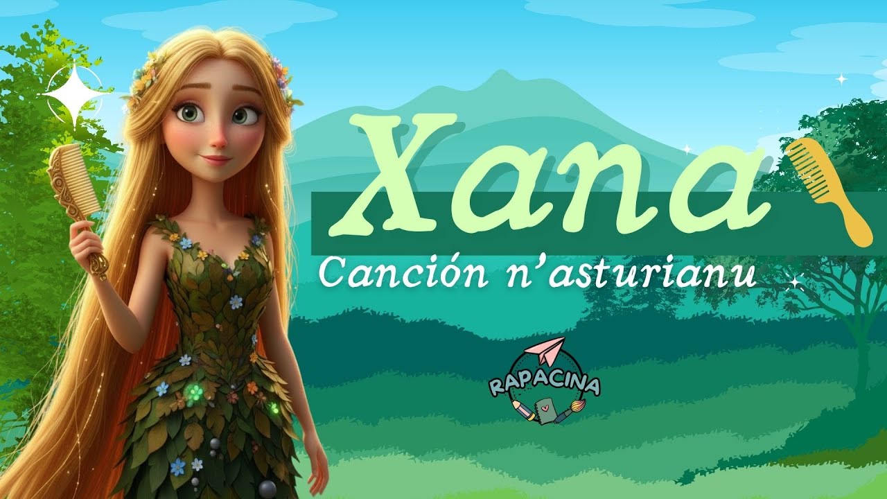 🧚 La Xana | Canción infantil n’asturianu 💛