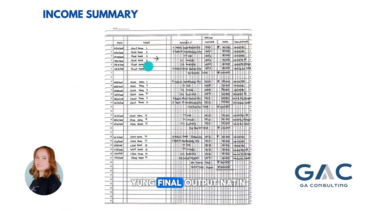 Cash Receipt Book Guide for BIR-Registered Freelancers