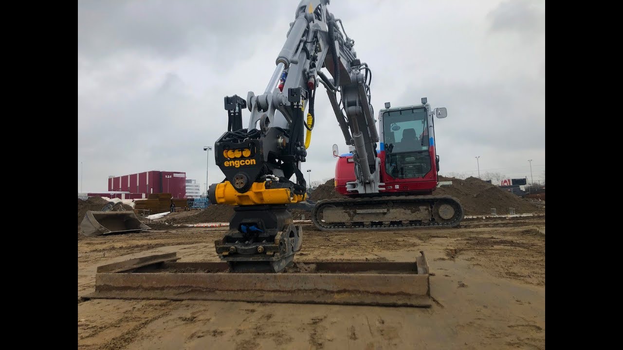 Gradingbeam with Trimble earthworks GPS