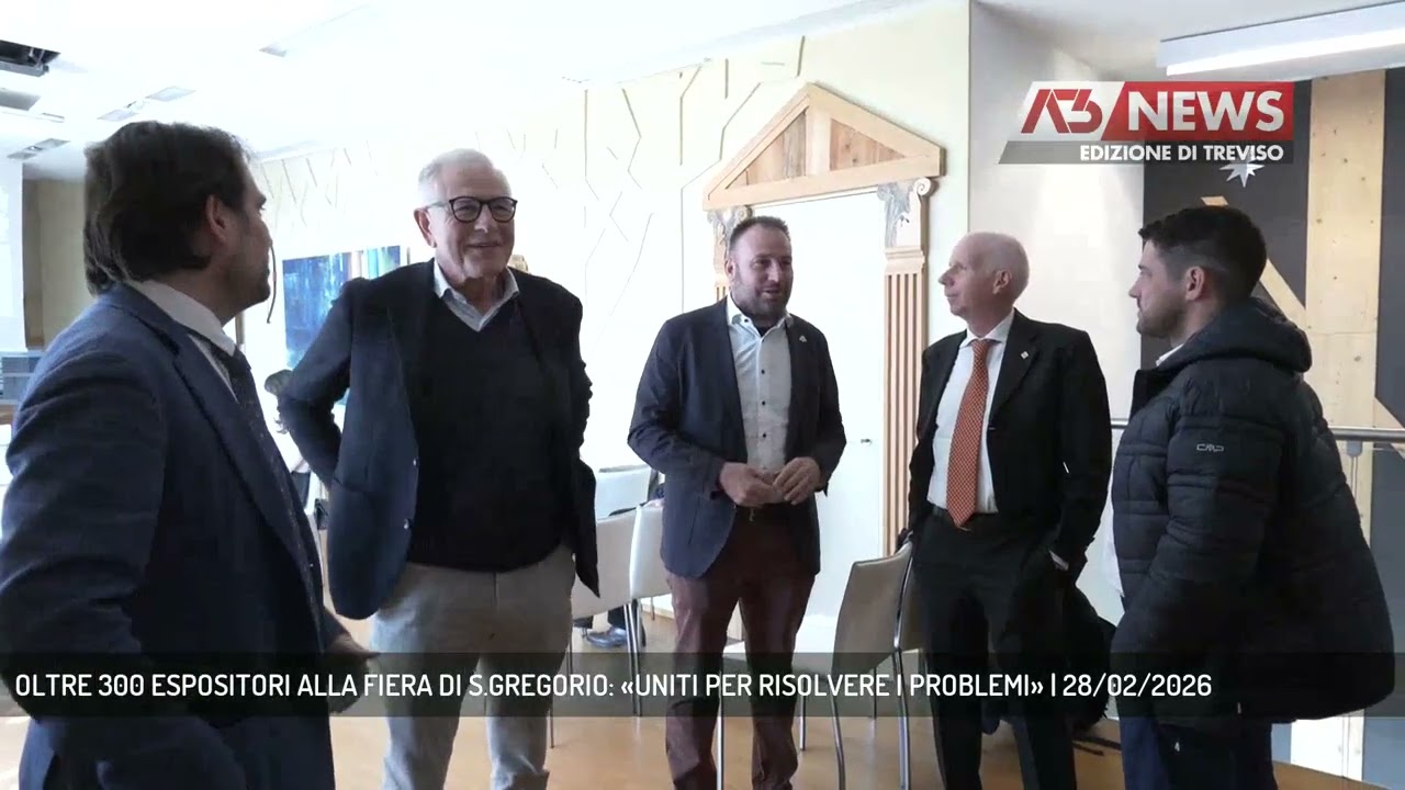 OLTRE 300 ESPOSITORI ALLA FIERA DI S.GREGORIO: «UNITI PER RISOLVERE I PROBLEMI» | 28/02/2026