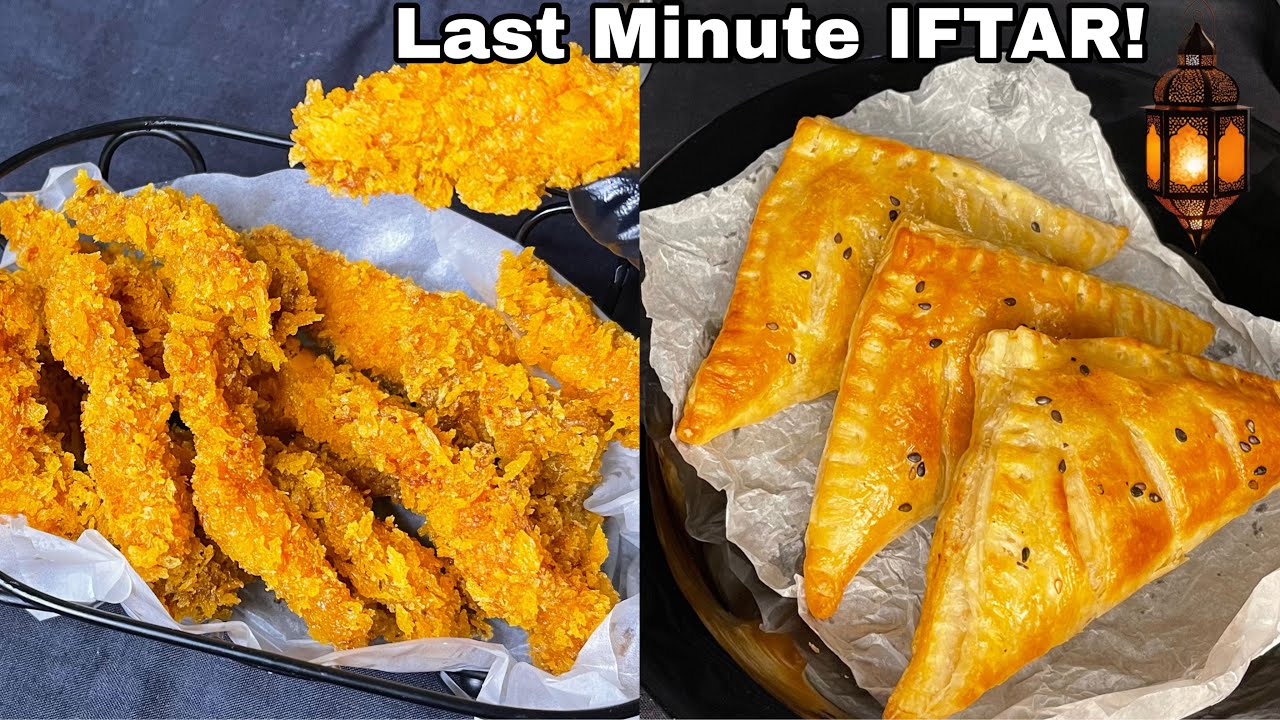 Last Minute Ramadan Iftar Snacks | Chicken Fingers & Puff Patties