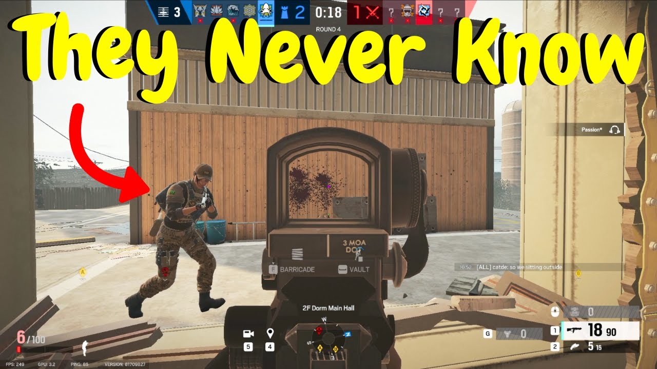 My Greatest Alibi Play in Rainbow Six Siege