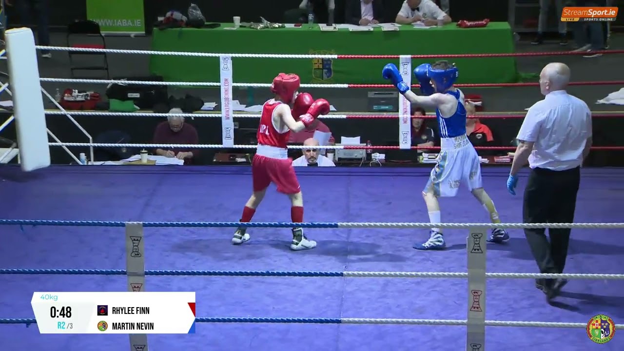 2024 National BG3 Championship: 40kg Rhylee Finn (St Nicholas) v Martin Nevin (Shuffler M)