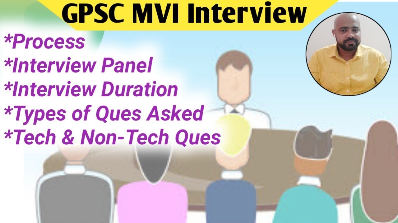 How to Preparation for GPSC MVI Interview I Types of Ques Asked in GPSC Interview I Area to Focus