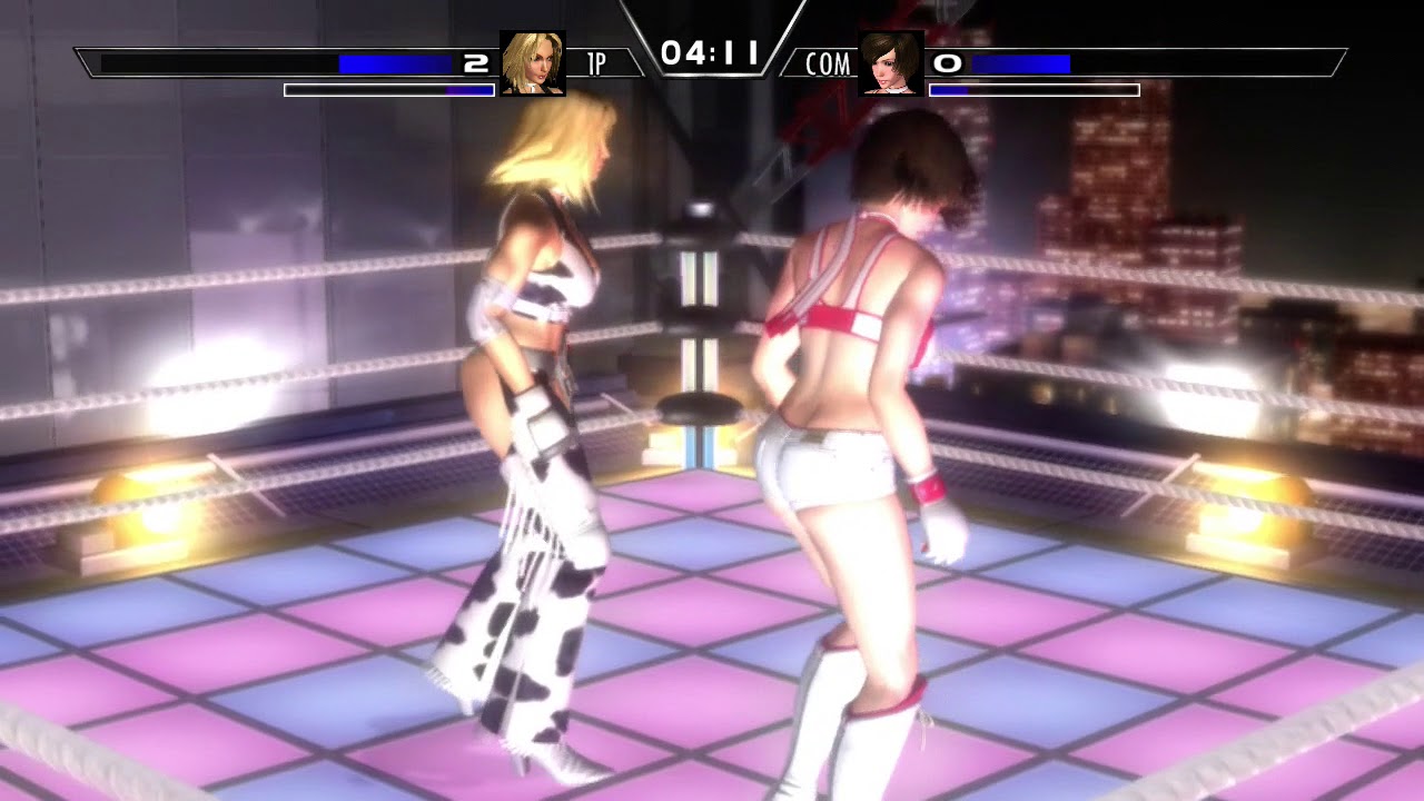 Rumble Roses XX Dixie vs Reiko