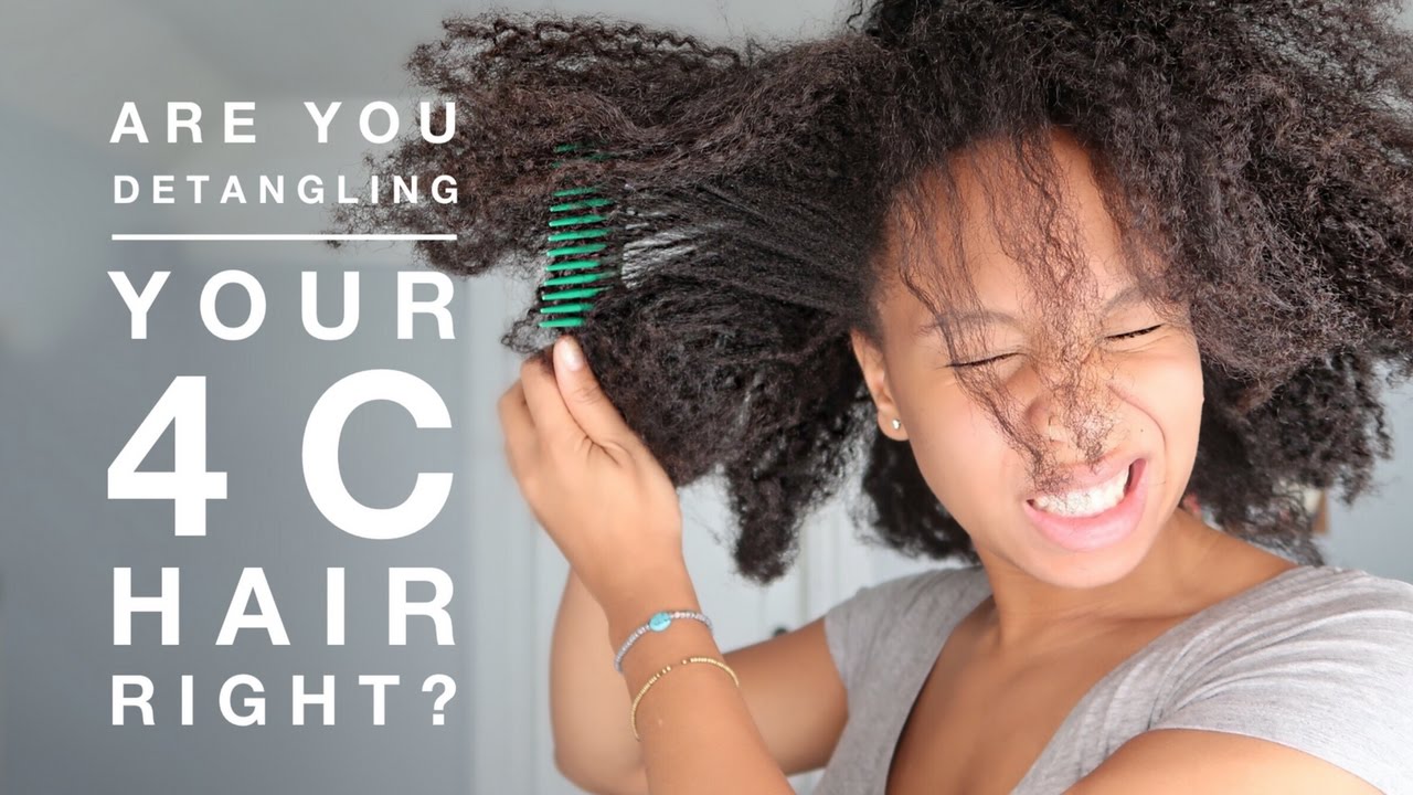 The Best Way to Detangle Type 4 Hair