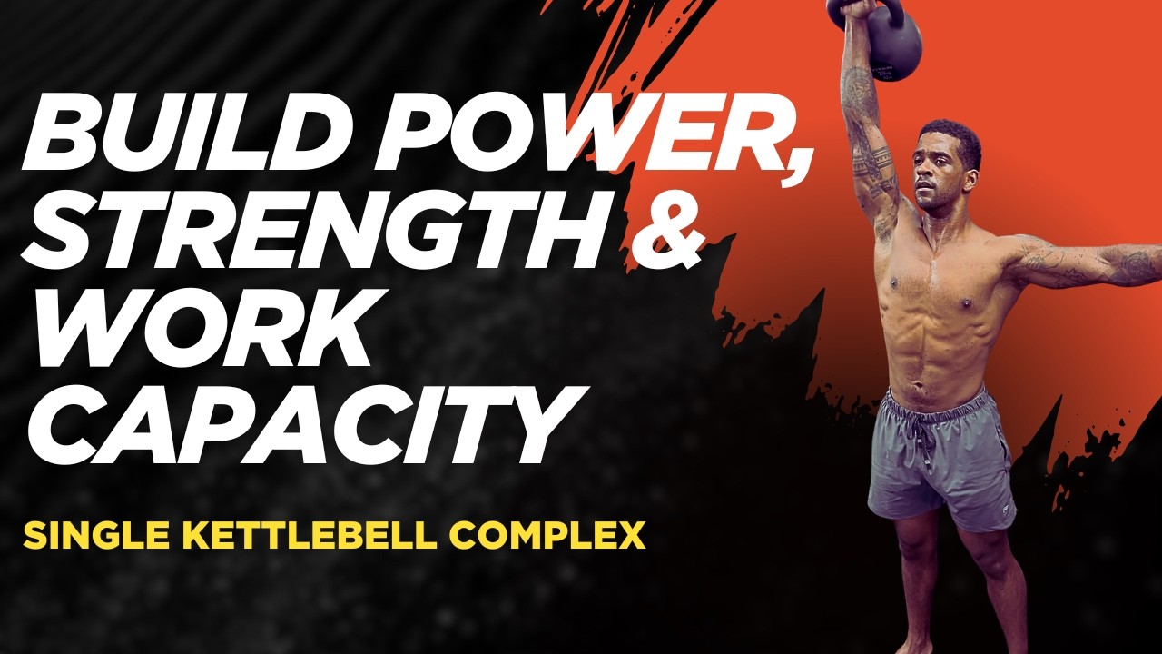 Single Kettlebell Complex Home Workout  | Build Power, Strength & Work Capacity