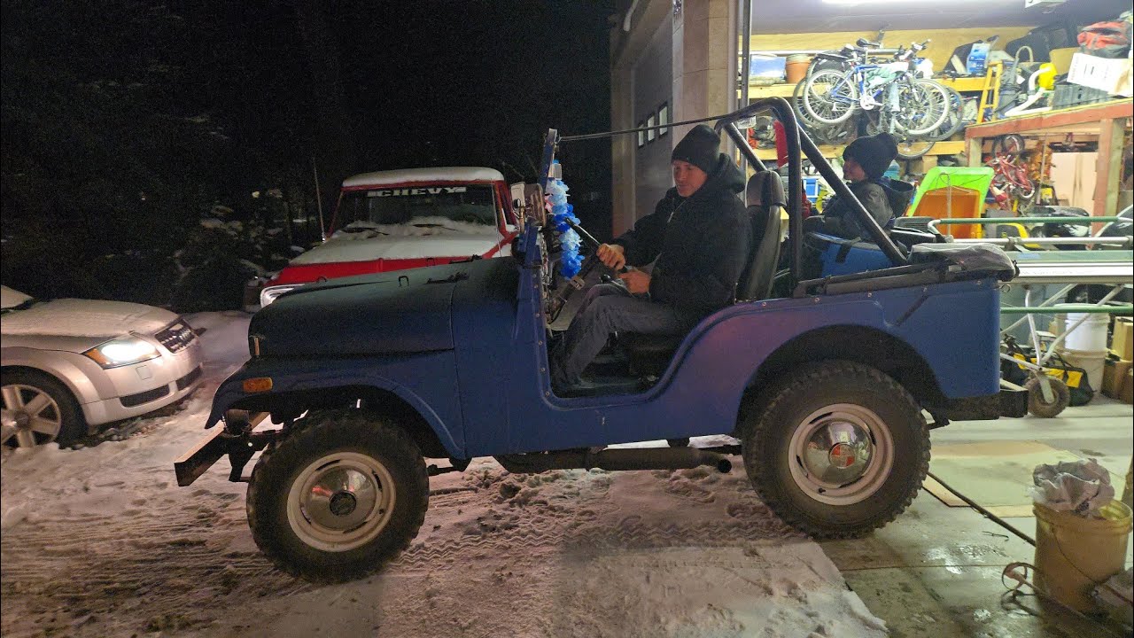 Jeep Willys CJ5 1969 года | Buick 225ci V6 | Затрудненный запуск, капризный запуск на холодную