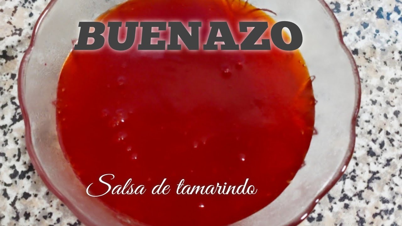 SALSA DE TAMARINDO/Cómo preparar salsa agridulce ( chifa)fácil y delicioso