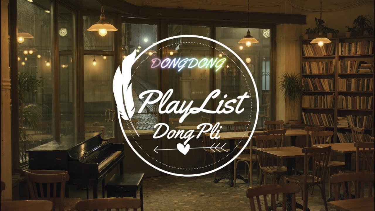 Playlist | 해 질 무렵, 유럽 카페에 혼자 남아 듣는 피아노 🌙 | Quiet European Café Piano | 오늘의동플리