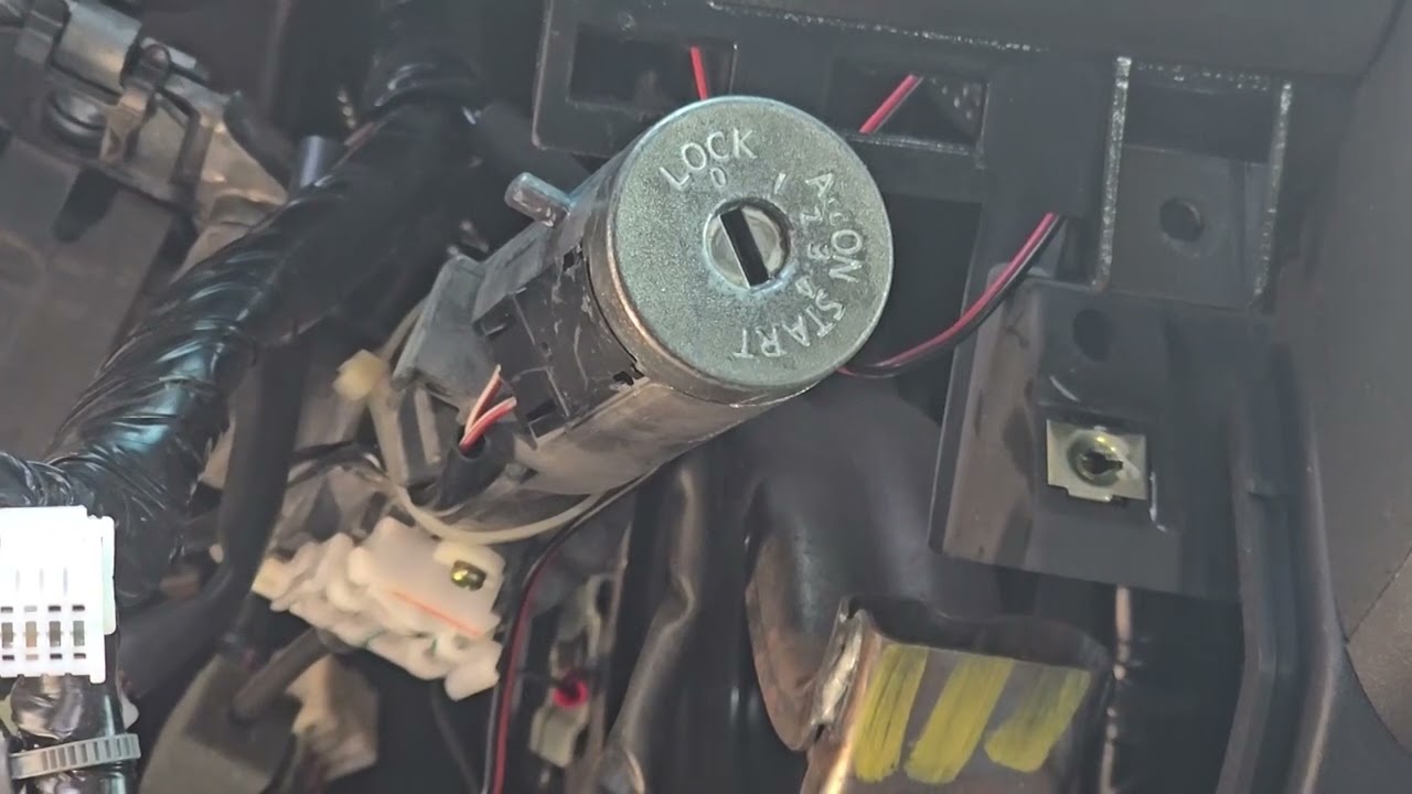 2008 PATHFINDER IGNITION SWITCH CYLINDER REPLACEMENT