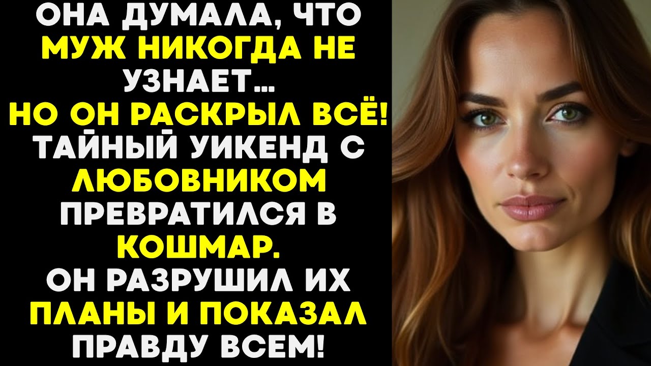 Муж разрушил тайный уикенд жены с любовником и показал правду всем!