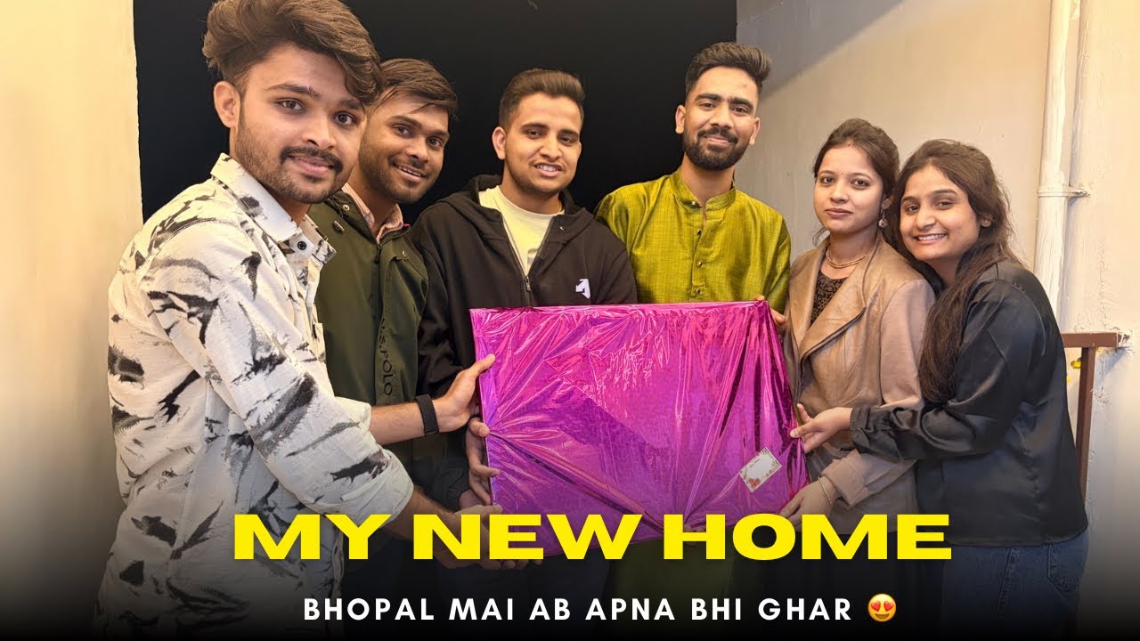 Bhopal mein dekha tha sapna, aaj apna ghar hai ❤️🏡 