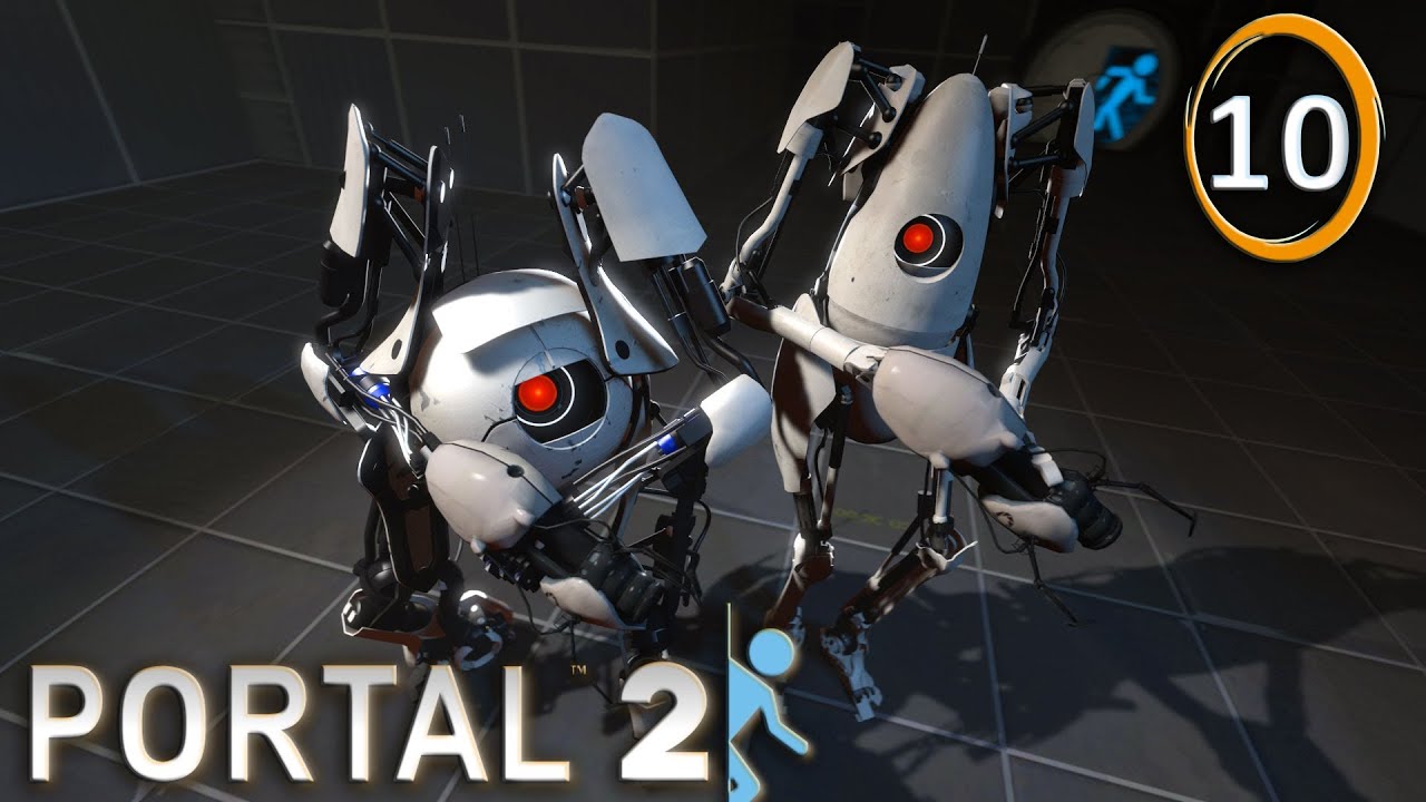 Portal 2 Coop : Du Vomi Bleu !!! | 10 - Let's Play