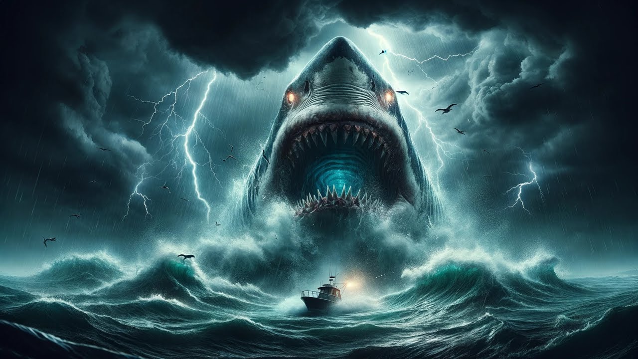 Shocking Megalodon Encounters: Massive Shark on the Loose!