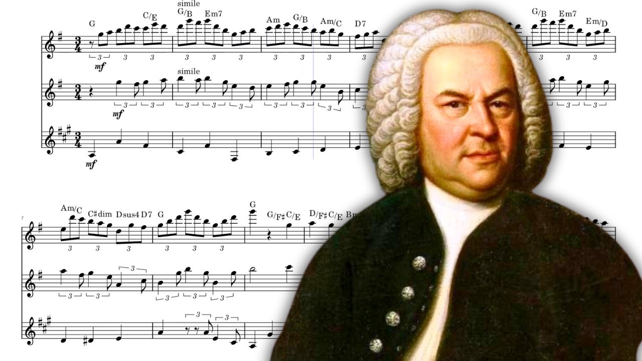Woodwind Trio (Simplified) Sheet Music (Flute, Oboe, Clarinet) | Bach - Jesu, Joy of Man's Desiring