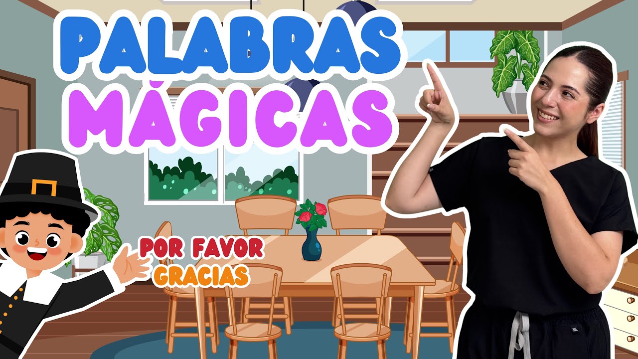 Aprende a decir Gracias con Abi ✨🦃 | Acción de Gracias | Thanksgiving | Spanish learning for kids