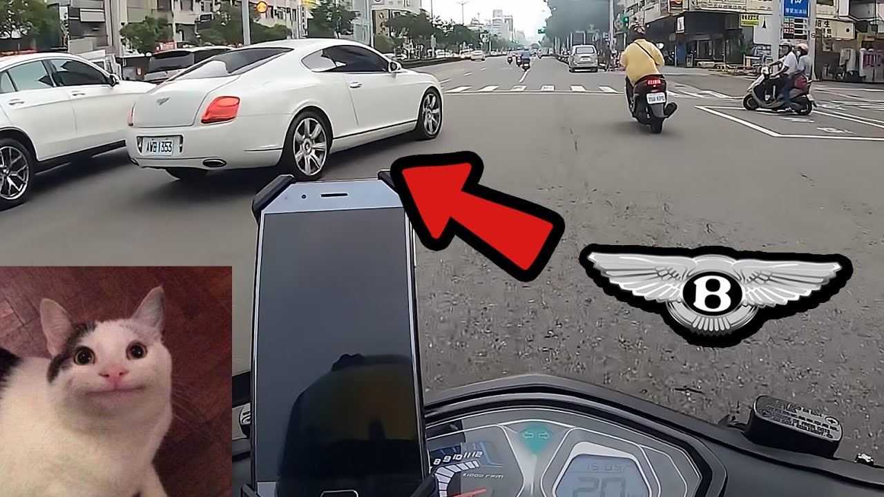 媽我差點刮中賓利！Idiot drivers & riders IN ASIA IN TAIWAN compilation #7【台灣三寶7&日常】迷因