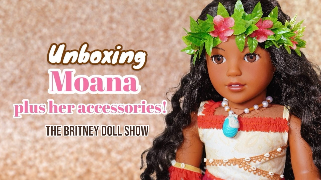 Unboxing NEW American Girl Doll Princess Moana + Her Accessories | Honest Review and Comparisons!