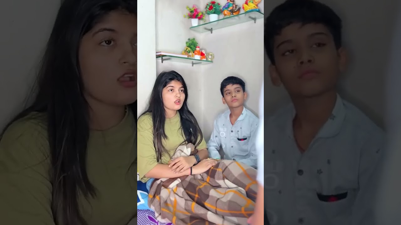 Bhai~Behan ki chalaki , 😂 😜|| Brother sister love || Tiyaa || Shubham #youtube #trending #foryou