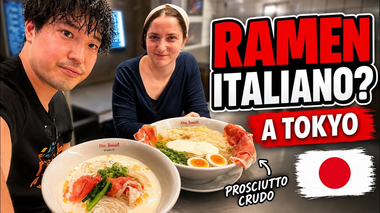 ASSAGGIAMO RAMEN ITALIANO A TOKYO SHIBUYA